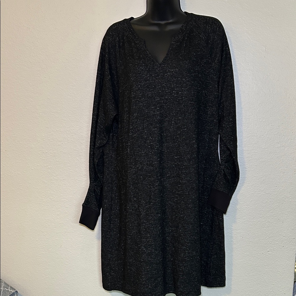 CAbi Charcoal Long Sleeve Dress - Picture 1 of 9